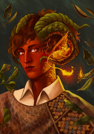 Portrait (+ background elements)