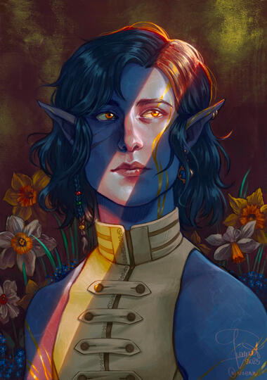 Portrait (+ background elements)