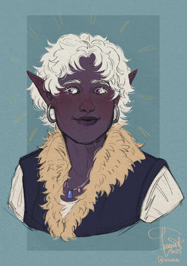 Portrait (+ flat color)