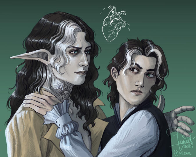 Portrait (+ additional character)