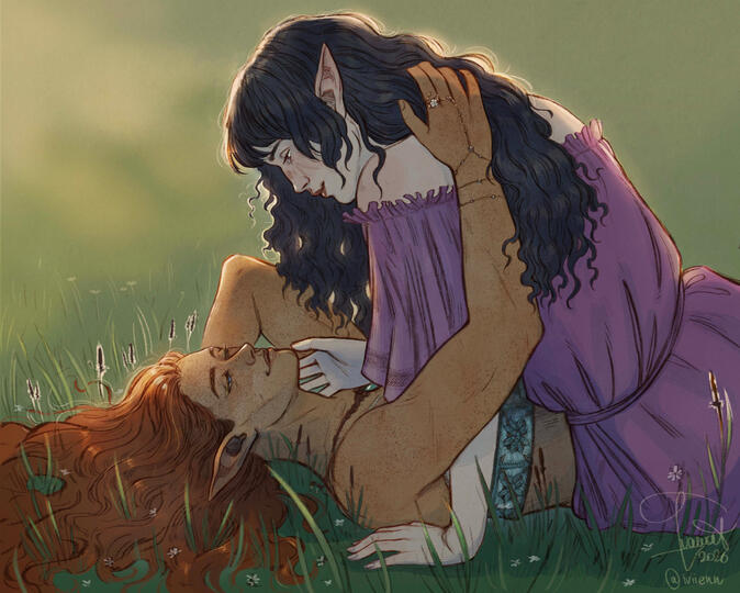 Waist-up (+ additional character)