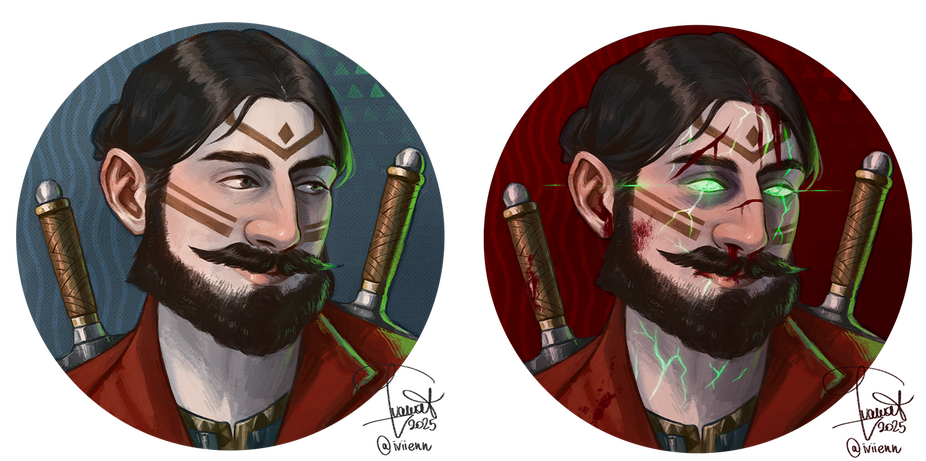 Full Health Token + (Low Health Token)