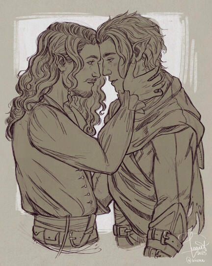 Waist-up (+ additional character)